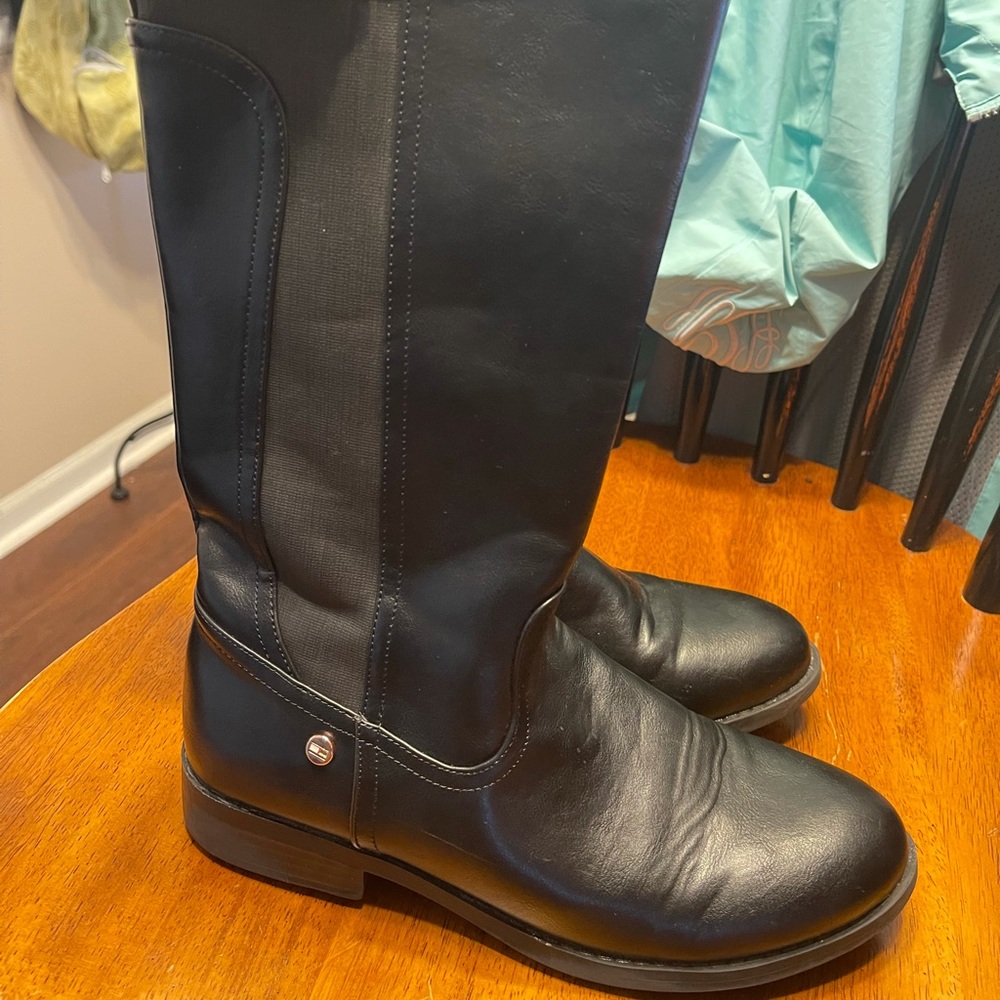 Tommy Hilfiger girls riding boots